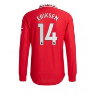 Manchester United Christian Eriksen #14 Fotballklær Hjemmedrakt 2022-23 Langermet